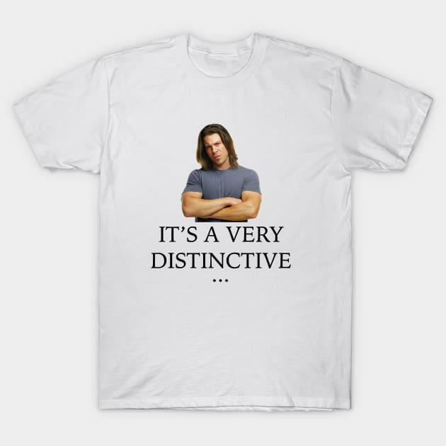 It's a very distinctive ... (Leverage) T-Shirt by AlexStarton